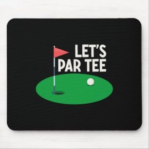 Tapis De Souris Cadeaux de golf drôles Par Tee Funny Golfeuse Femm