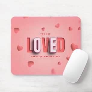 Tapis De Souris Cadeaux de la Saint-Valentin de SlipperyJoe's ton