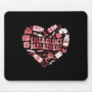 Tapis De Souris Cadeaux de la Saint-Valentin pour infirmière des u