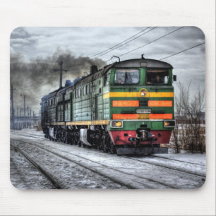 Tapis De Souris Cadeaux de locomotive diesel pour des amants de