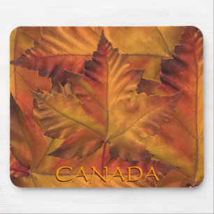 Tapis De Souris Cadeaux de Mousepad de feuille d'érable du Canada