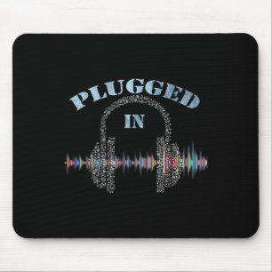 Tapis De Souris Cadeaux De Musique Brise-Coeur Citation Graphique 