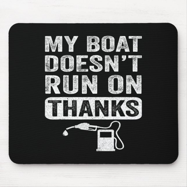 Tapis De Souris Cadeaux de navigation pour propriétaires de bateau (Devant)