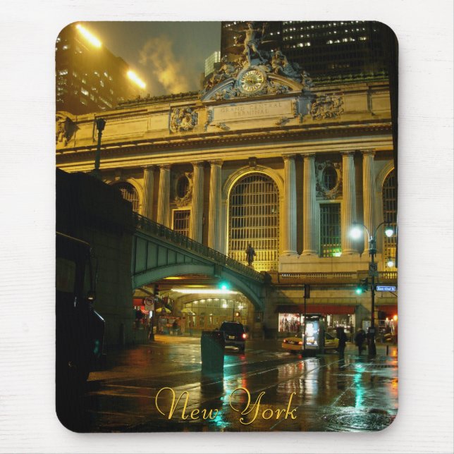 Tapis De Souris Cadeaux de New York City de paysage urbain de New (Devant)