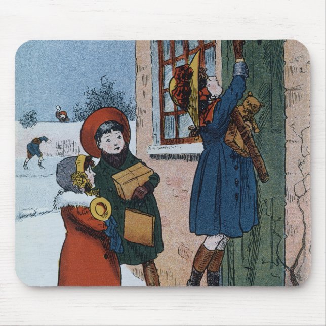 Tapis De Souris Cadeaux de Noël (Devant)