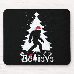 Tapis De Souris Cadeaux De Noël Bigfoot Pour Hommes Garçons Fun Ch