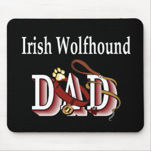 Tapis De Souris Cadeaux de papa Wolfhound irlandais