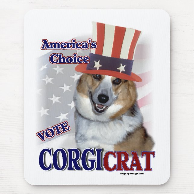 Tapis De Souris Cadeaux de Pembroke Welsh Corgi (Devant)