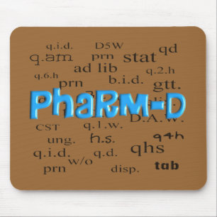 Tapis De Souris Cadeaux de Pharm-D d'étudiant de pharmacie