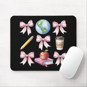Tapis De Souris Cadeaux de reconnaissance de café pour enseignant 