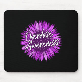 Tapis De Souris Cadeaux de sensibilisation au surdosage de violet
