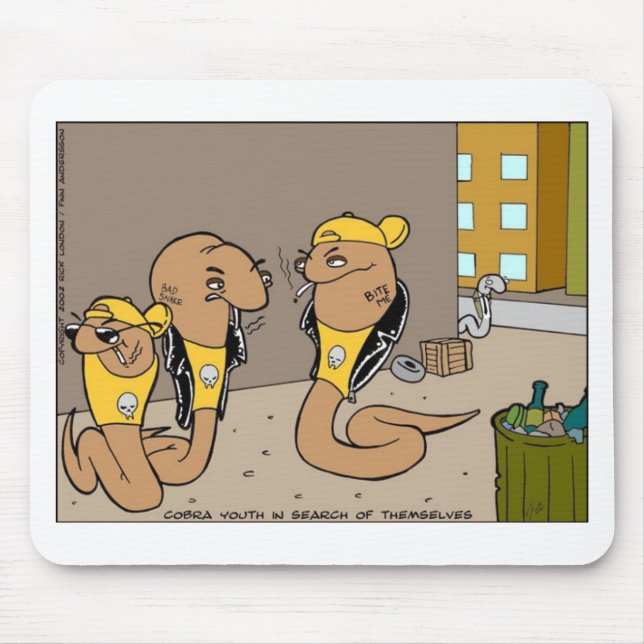 Tapis De Souris Cadeaux drôles et objets de collection de gangs Co (Devant)