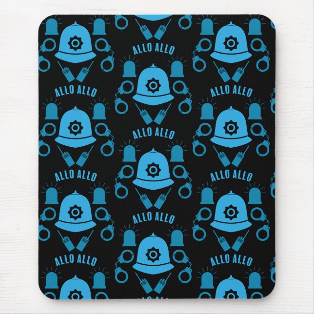 Tapis De Souris Cadeaux Et Accessoires De Police Britannique (Devant)
