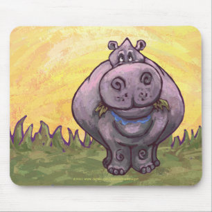 Tapis De Souris Cadeaux et accessoires Hippopotamus
