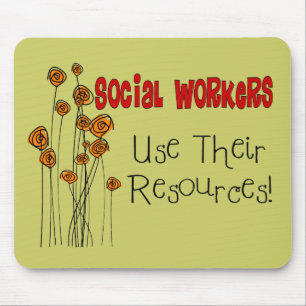 Tapis De Souris Cadeaux et T-shirts d'assistant social