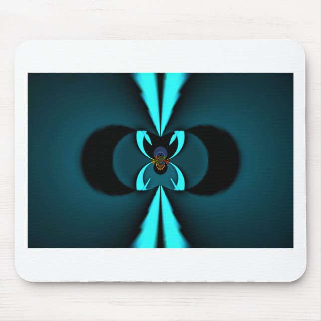 Tapis De Souris Cadeaux Hakuna Matata Bouclier bleu (Devant)