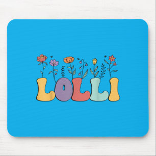 Tapis De Souris Cadeaux Lolli Femmes Fleur Sauvage Floral Lolli Gr