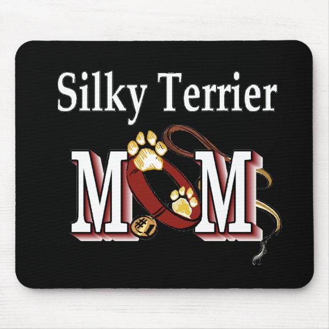 Tapis De Souris Cadeaux MOM Silky Terrier (Devant)