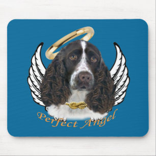 Tapis De Souris Cadeaux parfaits d'ange d'épagneul de springer