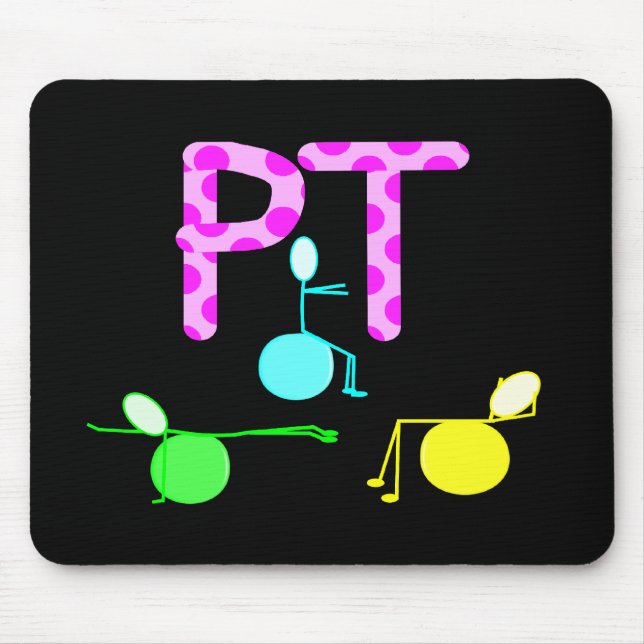 Tapis De Souris Cadeaux physiques de Therpist avec les graphiques (Devant)