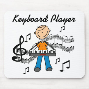 Tapis De Souris Cadeaux pour joueur de clavier homme en bonhomme a