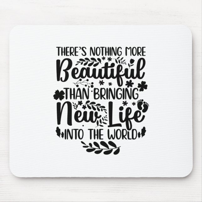 Tapis De Souris Cadeaux pour sages-femmes | Infirmière de maternit (Devant)