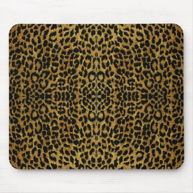 Tapis De Souris Cadeaux Rockabilly Imprimé Léopard RAB (Devant)