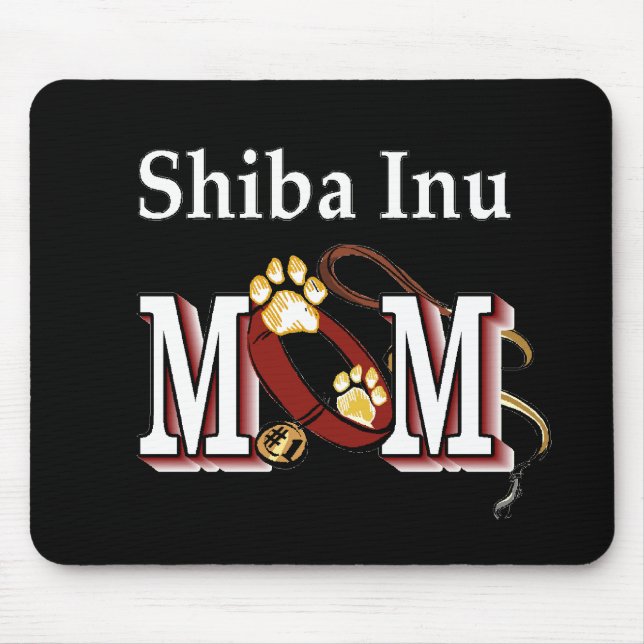 Tapis De Souris Cadeaux Shiba Inu MOM (Devant)