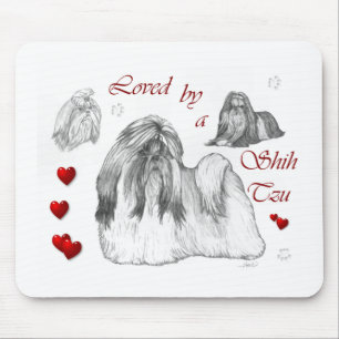Tapis De Souris Cadeaux Shih Tzu Lovers
