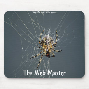 Tapis De Souris Cadeaux 'Spider Web'
