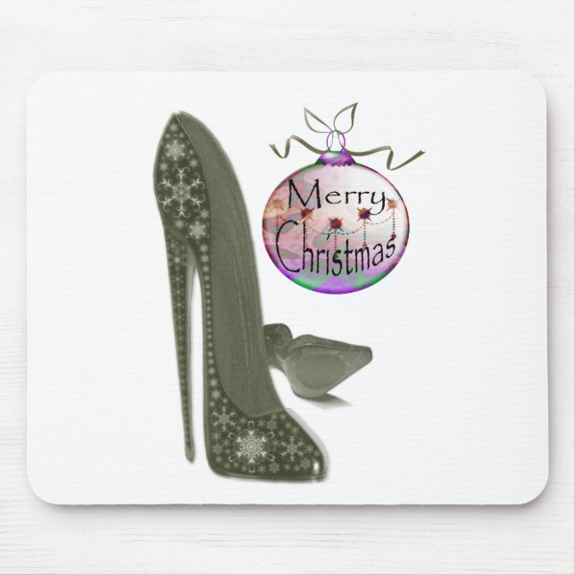 Tapis De Souris Cadeaux stylets d'art de chaussure et de babiole (Devant)