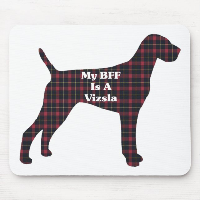 Tapis De Souris Cadeaux Vizsla BFF (Devant)