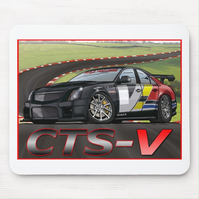Tapis De Souris Cadillac CTS_V (Devant)