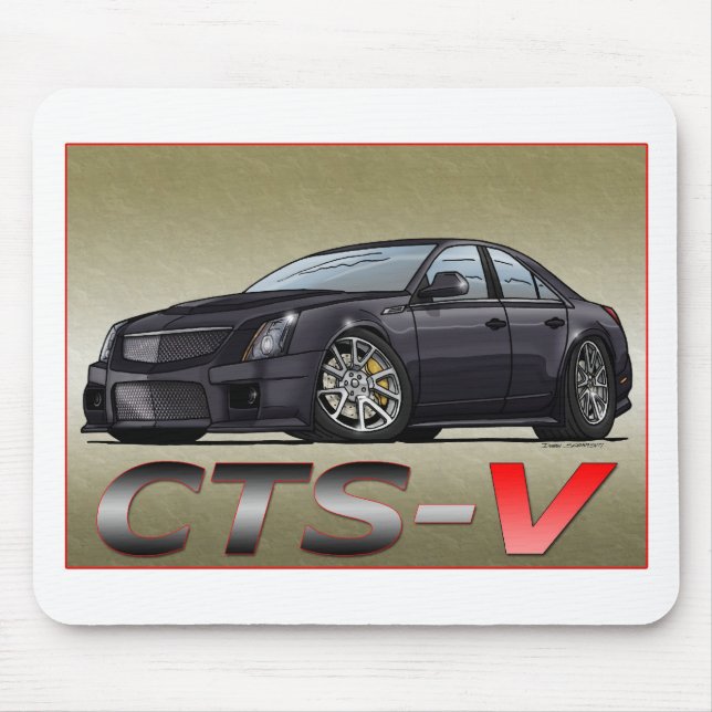 Tapis De Souris Cadillac CTS_V (Devant)