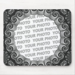 Tapis De Souris Cadre Abstrait ART GEO 1 + votre photo