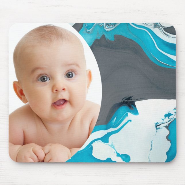 Tapis De Souris Cadre photo Abstrait (Devant)