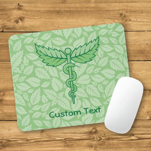 Tapis De Souris Caduceus avec le carnet de souris Arrière - plan F