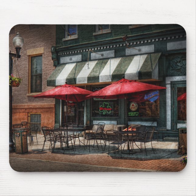 Tapis De Souris Café - Albany, NY - Pub de Mc Geary (Devant)