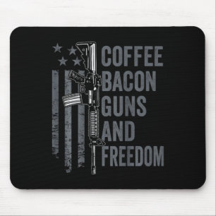 Tapis De Souris Café Bycon Armes Et Liberté - Barbecue Grill Pro A