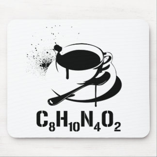 Tapis De Souris Café C8H10N4O2