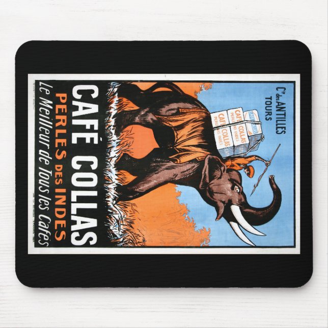 Tapis De Souris Cafe Collas (Devant)