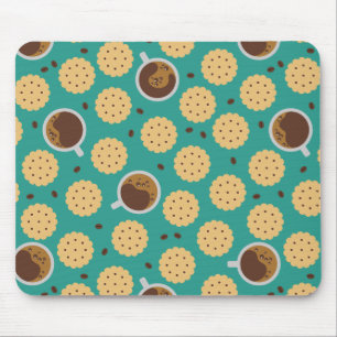 Tapis De Souris Café et cookies