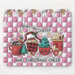 Tapis De Souris Café et Joie de Noël