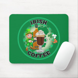 Tapis De Souris Café Irlandais - Un Elixir.