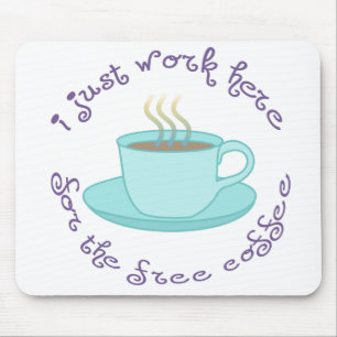 Tapis De Souris Café libre Mousepad