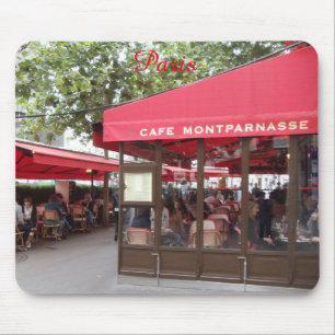 Tapis De Souris Café Montparnasse Paris, France, photo de voyage