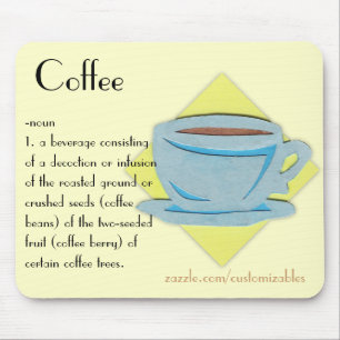 Tapis De Souris Café Mousepad
