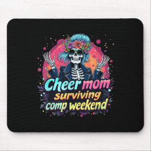 Tapis De Souris Café Parent Cheerleader Cheer Mom Surviving Com