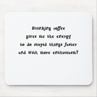 Tapis De Souris Café potable