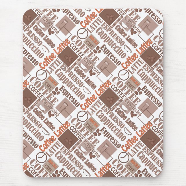 Tapis De Souris Café préféré (Devant)